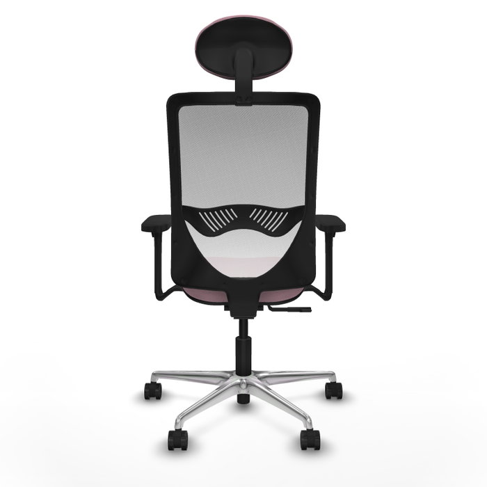 PIQUERAS Y CRESPO Silla de oficina Zulema con mecanismo Sincro, Rosa y Blanco PIQUERAS Y CRESPO Silla de oficina Zulema con mecanismo Sincro, Rosa y Blanco
