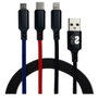 Subblim Cable Premium 3 en 1 (Micro USB, Type C y Lightning) 1m USB 3.2 Gen 1 SUB-CAB-3IN101