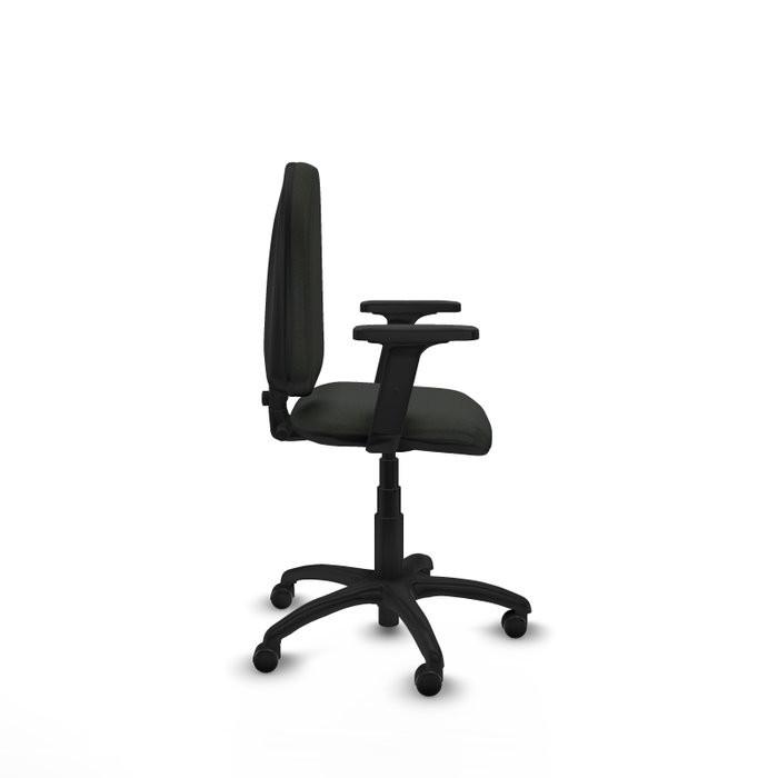 PIQUERAS Y CRESPO Silla de oficina Aýna Negro con Brazos 2D