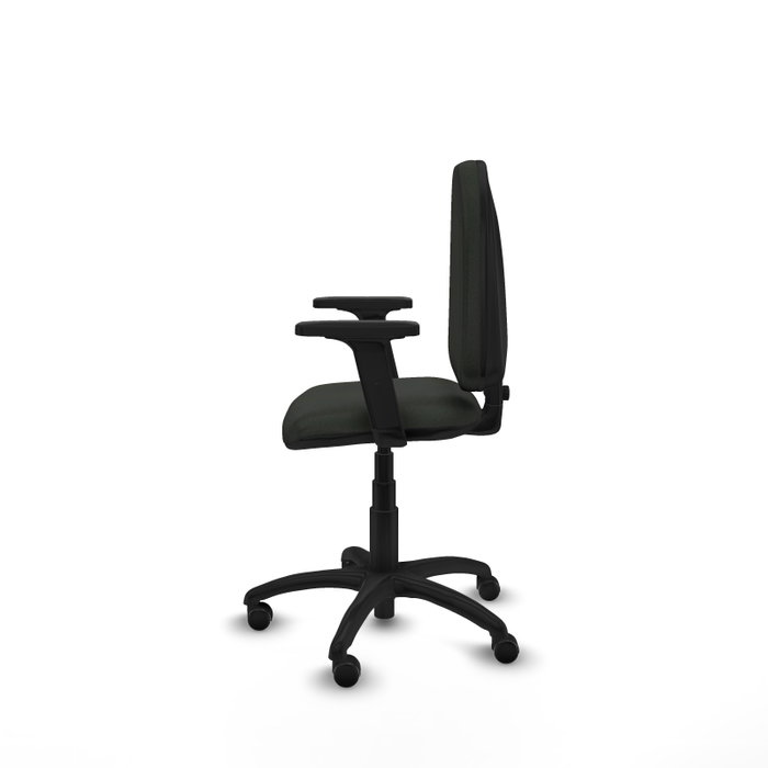 PIQUERAS Y CRESPO Silla de oficina Aýna Negro con Brazos 2D