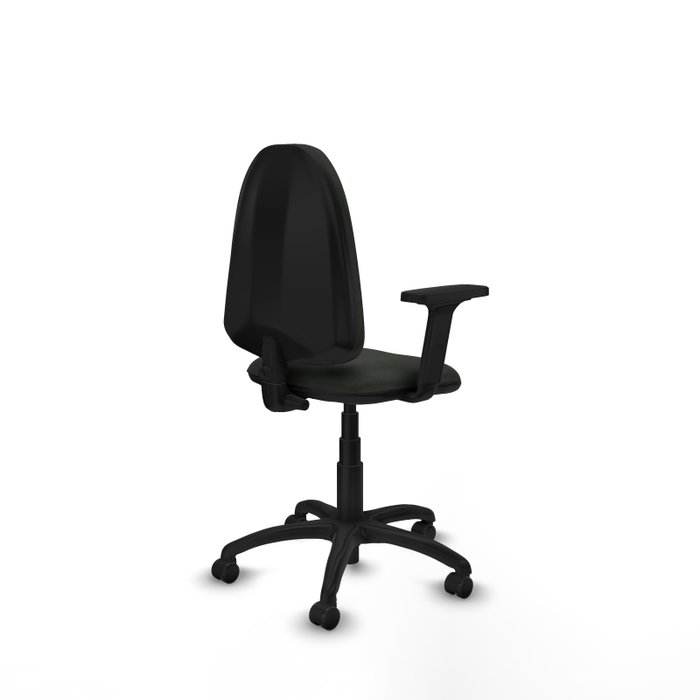 PIQUERAS Y CRESPO Silla de oficina Aýna Negro con Brazos 2D