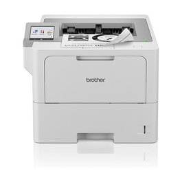 Brother HL-L6415DN Impresora Láser Monocromo, Duplex Automático, 50 ppm, A4, 1200 x 1200 DPI, 620 Hojas, Ethernet, NFC, Blanco