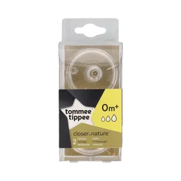 Tommee Tippee Tetina Ctn B/Ancha Sili Redon Flu Vari +0 M 2