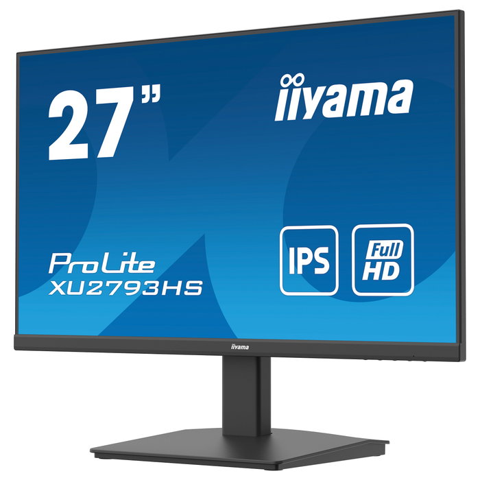 IIYAMA ProLite XU2793HS-B7 Monitor 27" Full HD IPS 100Hz HDMI DisplayPort Negro IIYAMA ProLite XU2793HS-B7 Monitor 27" Full HD IPS 100Hz HDMI DisplayPort Negro