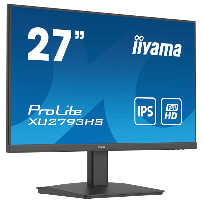 IIYAMA ProLite XU2793HS-B7 Monitor 27" Full HD IPS 100Hz HDMI DisplayPort Negro IIYAMA ProLite XU2793HS-B7 Monitor 27" Full HD IPS 100Hz HDMI DisplayPort Negro