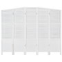 Home Deco Factory Cabecero de Cama Vallee Outlet 160x130 cm Pawlownia y MDF Biombo 5 Paneles Lamas