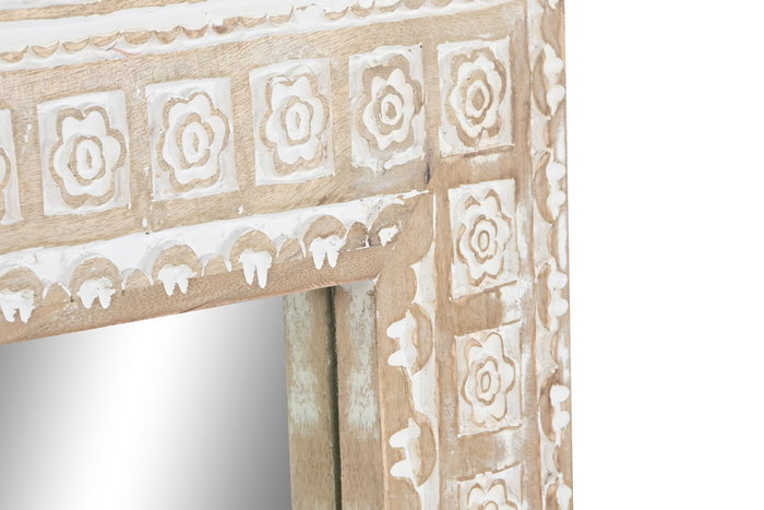 DKD Home Decor Espejo Elefante Blanco 83x4x121 cm DKD Home Decor Espejo Elefante Blanco 83x4x121 cm