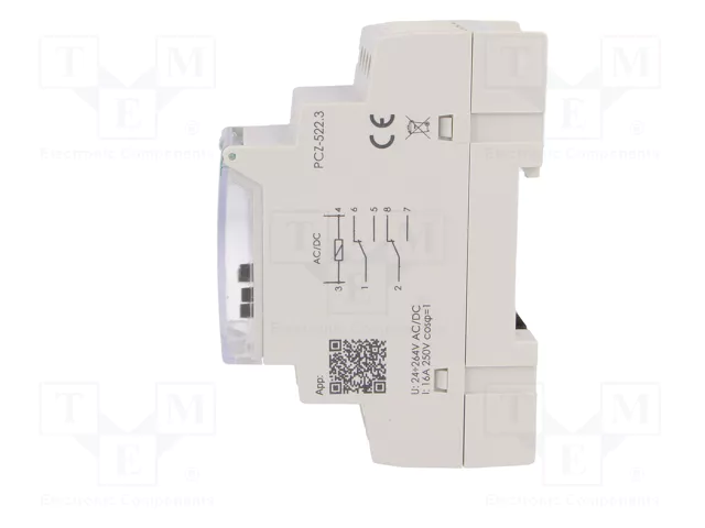 F&F Programador de tiempo DPDT 24÷264VAC 8 PIN