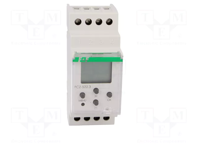 F&F Programador de tiempo DPDT 24÷264VAC 8 PIN