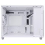 ASUS Prime AP201 Caja Mesh Blanco MicroATX Mini Tower, CPU Cooler hasta 17cm, GPU hasta 33.8cm, PSU ATX, USB 3.2
