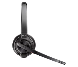 HP Poly Savi 8220 Auriculares DECT Estéreo sin Base de Carga, Alcance 180 m, 13 h Conversación, Negro