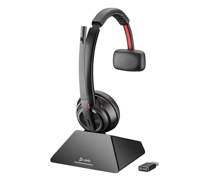 HP Poly Savi 8220 Auriculares DECT Estéreo sin Base de Carga, Alcance 180 m, 13 h Conversación, Negro HP Poly Savi 8220 Auriculares DECT Estéreo sin Base de Carga, Alcance 180 m, 13 h Conversación, Negro