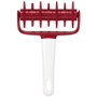Lily Cook Rodillo Marcador Masa 17.5 cm - Para Airear Masa, Colores Surtidos (Rojo, Gris)