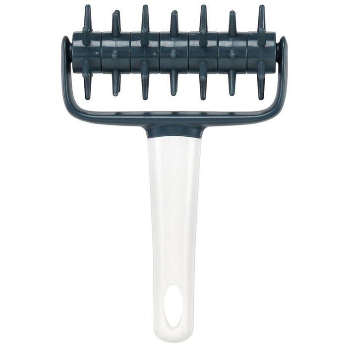 Lily Cook Rodillo Marcador Masa 17.5 cm - Para Airear Masa, Colores Surtidos (Rojo, Gris)