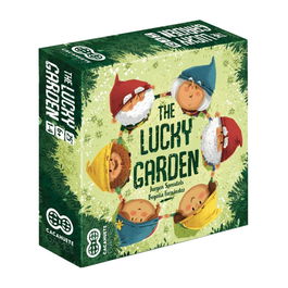 Tranjis Games The Lucky Garden - Juego de Mesa Infantil de Memoria y Búsqueda de Gnomos, de 1 a 4 Jugadores, a Partir de 6 Años