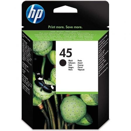 HP Cartucho de Tinta 45 Negro 51645AE
