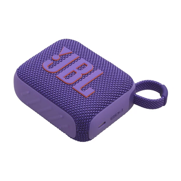 JBL Altavoz Portátil Bluetooth Go 4, 4.2 W, Resistente al Agua y Polvo IP67, Color Púrpura, Batería Recargable 7h JBL Altavoz Portátil Bluetooth Go 4, 4.2 W, Resistente al Agua y Polvo IP67, Color Púrpura, Batería Recargable 7h