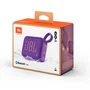 JBL Altavoz Portátil Bluetooth Go 4, 4.2 W, Resistente al Agua y Polvo IP67, Color Púrpura, Batería Recargable 7h