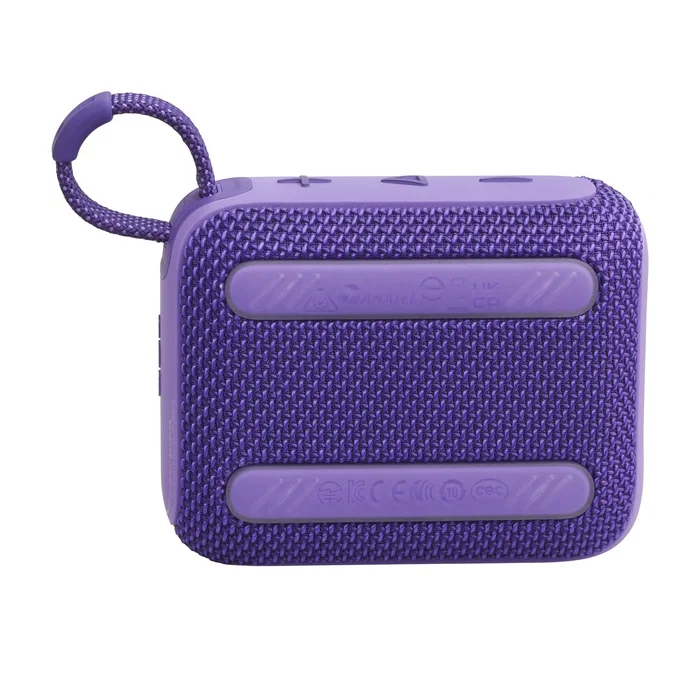 JBL Altavoz Portátil Bluetooth Go 4, 4.2 W, Resistente al Agua y Polvo IP67, Color Púrpura, Batería Recargable 7h JBL Altavoz Portátil Bluetooth Go 4, 4.2 W, Resistente al Agua y Polvo IP67, Color Púrpura, Batería Recargable 7h