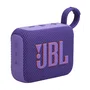 JBL Altavoz Portátil Bluetooth Go 4, 4.2 W, Resistente al Agua y Polvo IP67, Color Púrpura, Batería Recargable 7h