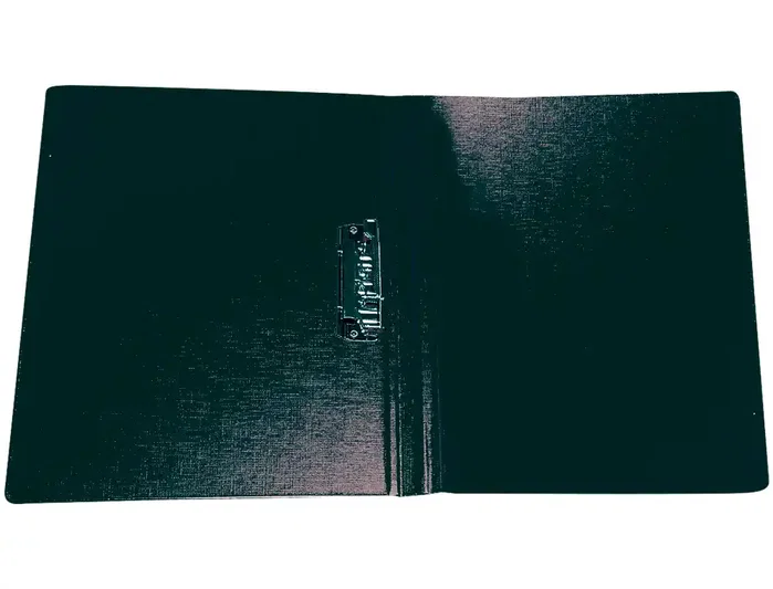 Liderpapel Carpeta Miniclip Lateral Folio de Plástico Negro