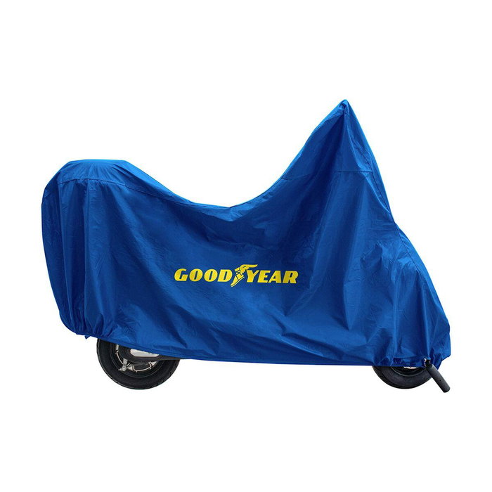 Goodyear Funda para Motocicleta Impermeable Protectora con Hebilla de Seguridad, Talla XXL (294x105x127 cm) GOD7023 Goodyear Funda para Motocicleta Impermeable Protectora con Hebilla de Seguridad, Talla XXL (294x105x127 cm) GOD7023