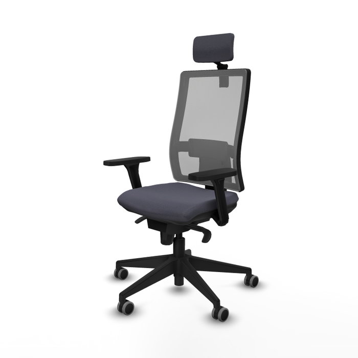 PIQUERAS Y CRESPO Silla de oficina Horna Gris con mecanismo Sincro PIQUERAS Y CRESPO Silla de oficina Horna Gris con mecanismo Sincro