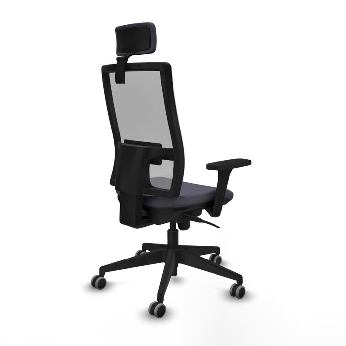 PIQUERAS Y CRESPO Silla de oficina Horna Gris con mecanismo Sincro PIQUERAS Y CRESPO Silla de oficina Horna Gris con mecanismo Sincro