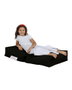 Atelier Del Sofa Puff Infantil Individual Negro