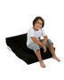 Atelier Del Sofa Puff Infantil Individual Negro
