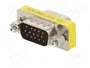 AKYGA Adaptador D-Sub 15pin HD enchufe, ambos lados