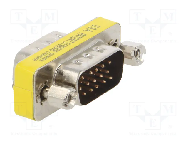 AKYGA Adaptador D-Sub 15pin HD enchufe, ambos lados