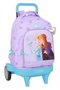 Mochila Escolar con Ruedas Frozen Spirit Lila 33 x 45 x 22 cm