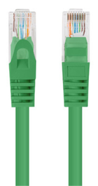 LANBERG Cable de red Cat 6 U/UTP 7,5 m Verde