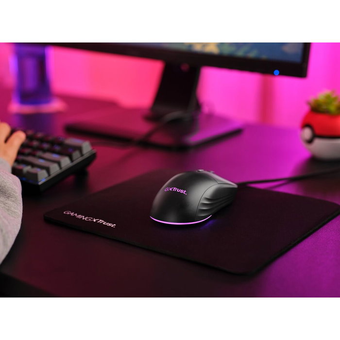Trust GXT 925 Redex II Ratón Gaming Negro
