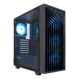COOLBOX Caja PC Gaming GA300 Gridline ATX ARGB 5 Ventiladores 120mm 34cm Gráficos