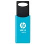 HP 712w Pendrive USB 3.2 Gen 1, 128 GB, Tipo A, Azul, Velocidad Lectura 120 MB/s, Factor de Forma Deslizante