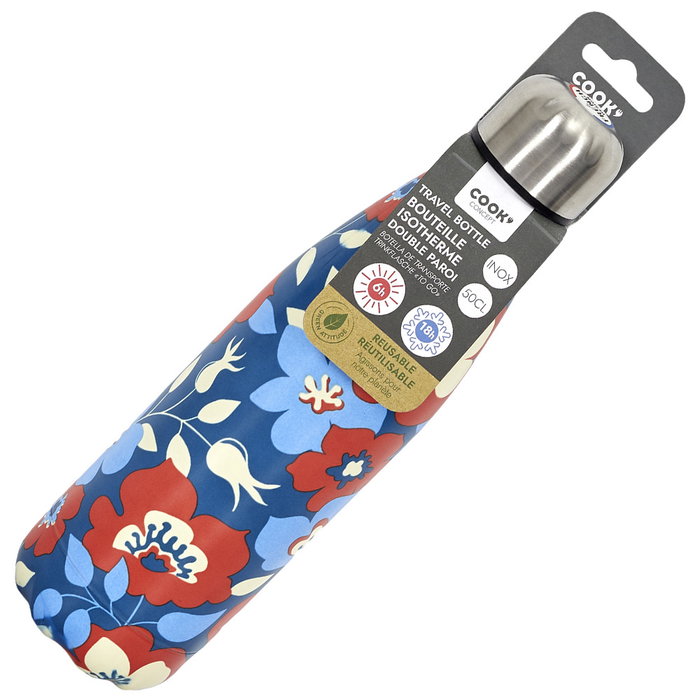 Cook Concept Termo Botella 500 ml Flores Cook Concept Termo Botella 500 ml Flores