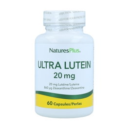 Natures Plus Ultra Lutein 60 perlas Complemento Alimenticio Antioxidante