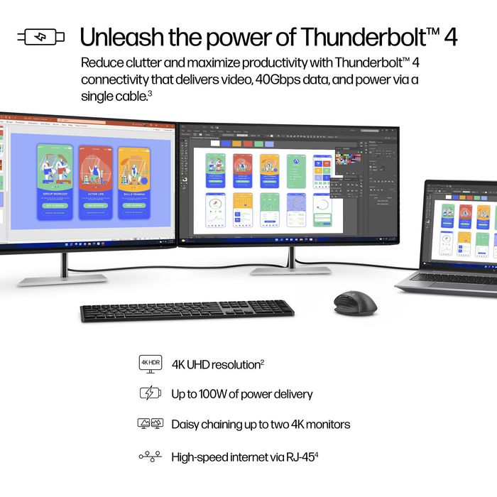 HP 732pk Monitor Series 7 Pro 31.5 Pulgadas 4K Thunderbolt 4 IPS Black