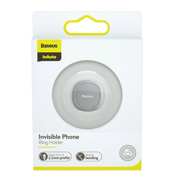 Baseus Invisible Phone Ring Holder, Plata