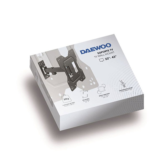 DAEWOO Soporte de TV 23-43 pulgadas con brazo de 90 grados
