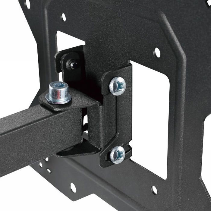 Daewoo Soporte de TV para Pantallas de 23 a 43 Pulgadas - Soporte de Perfil de 56-204 mm con Inclinación y Brazo 90 Grados, Capacidad 30 kg
