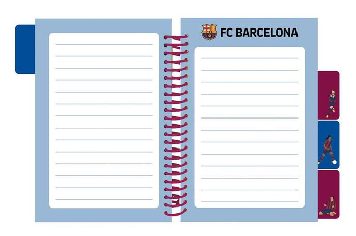 Safta Bloc de Notas A5 F.C. Barcelona con Tapas Duras