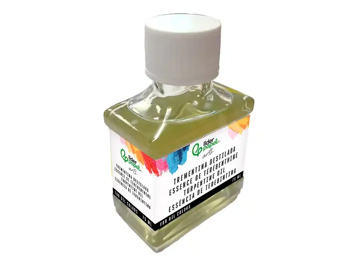 Liderpapel Trementina destilada para óleo bote de 75 ml Liderpapel Trementina destilada para óleo bote de 75 ml