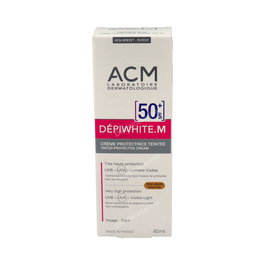 ACM LABORATOIRES Depiwhite M Crema Con Color Dorado SPF 50 40Ml
