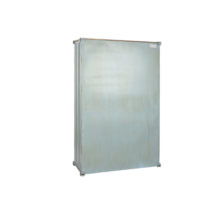 DKD Home Decor Armario Metal Container Azul Celeste DKD Home Decor Armario Metal Container Azul Celeste