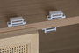 DKD Home Decor Armario Abeto Ratan Natural