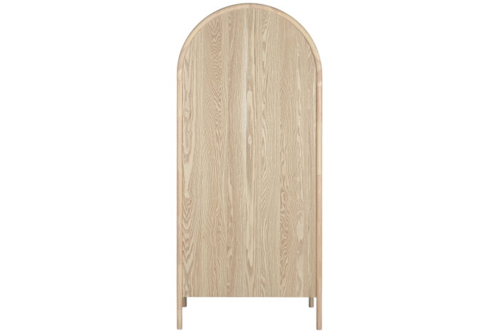 DKD Home Decor Armario Abeto Ratan Natural