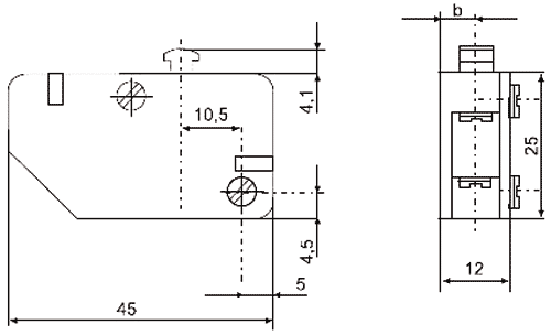 PROMET Interruptor de fin de carrera con espiga SPDT 16A